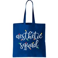 Aesthetic Squad Christmas Dealer Holiday Nurse Injector Funny Gift Tote Bag