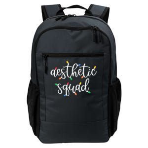 Aesthetic Squad Christmas Dealer Holiday Nurse Injector Funny Gift Daily Commute Backpack