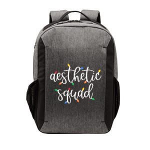 Aesthetic Squad Christmas Dealer Holiday Nurse Injector Funny Gift Vector Backpack