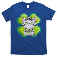 American Shorthair Cat Anime Kitten Irish St Patricks Funny Gift T-Shirt