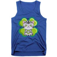 American Shorthair Cat Anime Kitten Irish St Patricks Funny Gift Tank Top