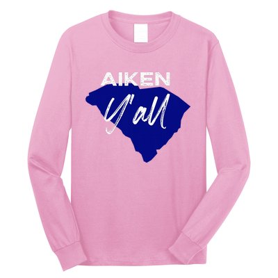 Aiken South Carolina YAll Sc Palmetto State Road Trip Long Sleeve Shirt