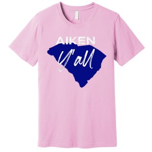 Aiken South Carolina YAll Sc Palmetto State Road Trip Premium T-Shirt