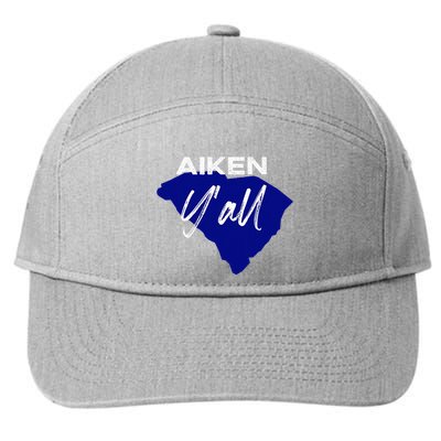Aiken South Carolina YAll Sc Palmetto State Road Trip 7-Panel Snapback Hat