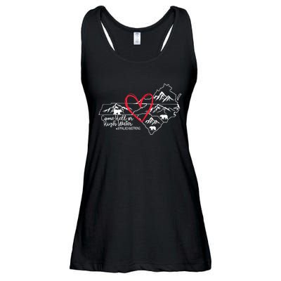 Appalachia Strong Come Hell Or High Water United Mountain Ladies Essential Flowy Tank