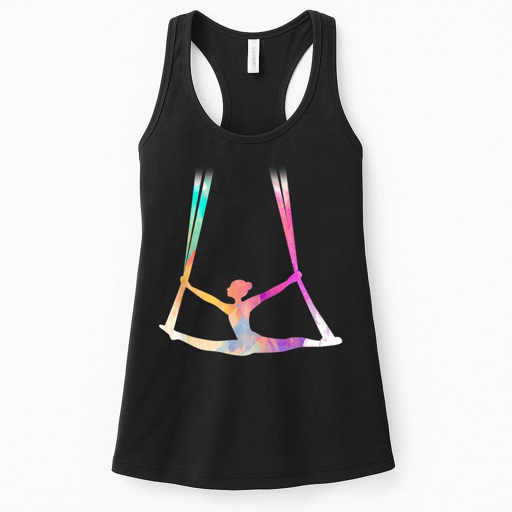 Aerial Silks Circus Yoga Womens Tank Top
