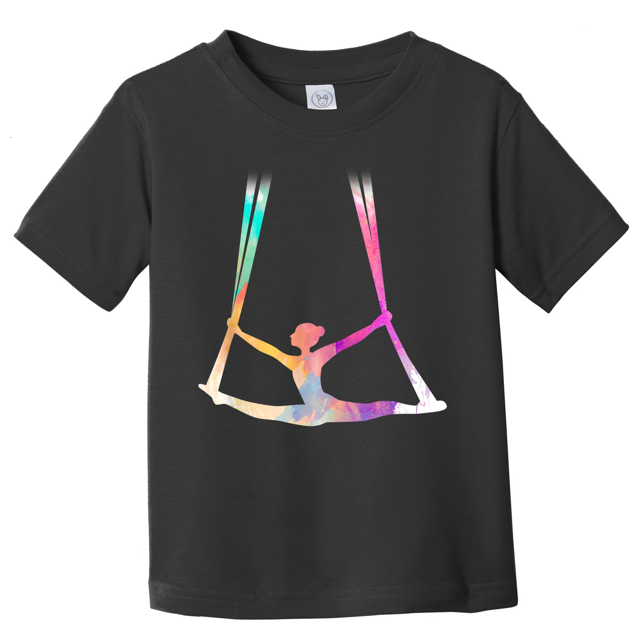 Aerial Silks Circus Yoga Toddler T-Shirt