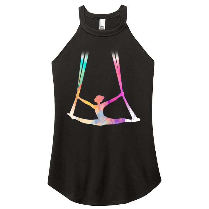 Aerial Silks Circus Yoga Women's Perfect Tri Rocker Tank