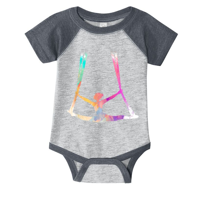 Aerial Silks Circus Yoga Infant Baby Jersey Bodysuit