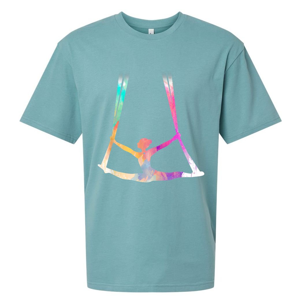 Aerial Silks Circus Yoga Sueded Cloud Jersey T-Shirt