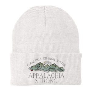 Appalachia Strong Come Hell Or High Water Mountain Nc Vn Tn Knit Cap Winter Beanie