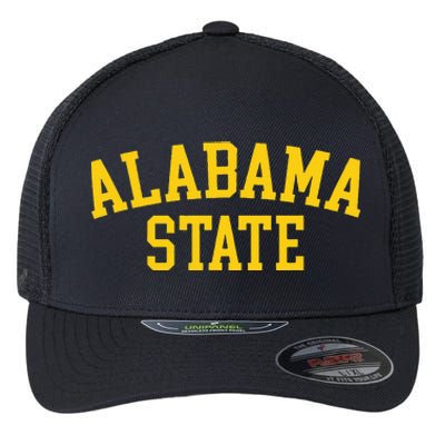 Alabama State Cool Al Alabamian Souvenir Women Flexfit Unipanel Trucker Cap