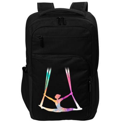 Aerial Silks Circus Yoga Cute Gift Impact Tech Backpack