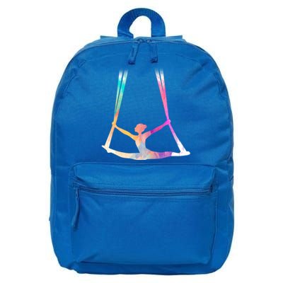 Aerial Silks Circus Yoga Cute Gift 16 in Basic Backpack