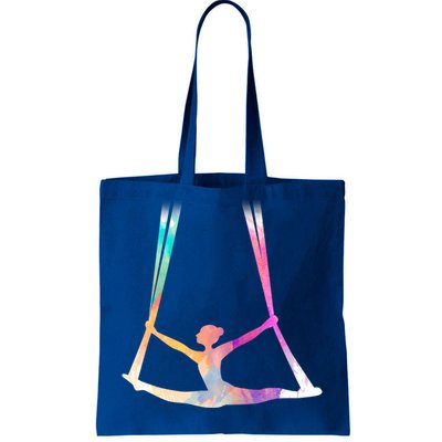 Aerial Silks Circus Yoga Cute Gift Tote Bag