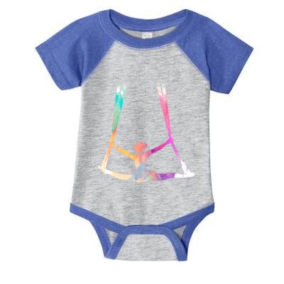 Aerial Silks Circus Yoga Cute Gift Infant Baby Jersey Bodysuit