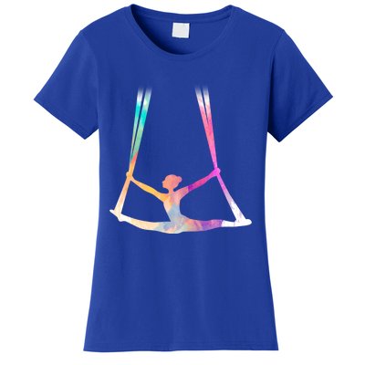 Aerial Silks Circus Yoga Cute Gift Women's T-Shirt