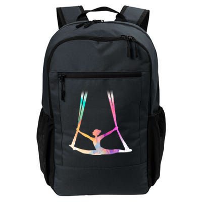 Aerial Silks Circus Yoga Cute Gift Daily Commute Backpack