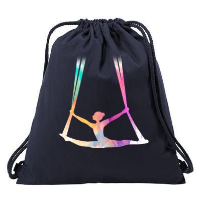 Aerial Silks Circus Yoga Cute Gift Drawstring Bag