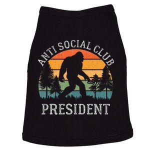 Anti Social Club President Antisocial Funny Bigfoot Doggie Tank