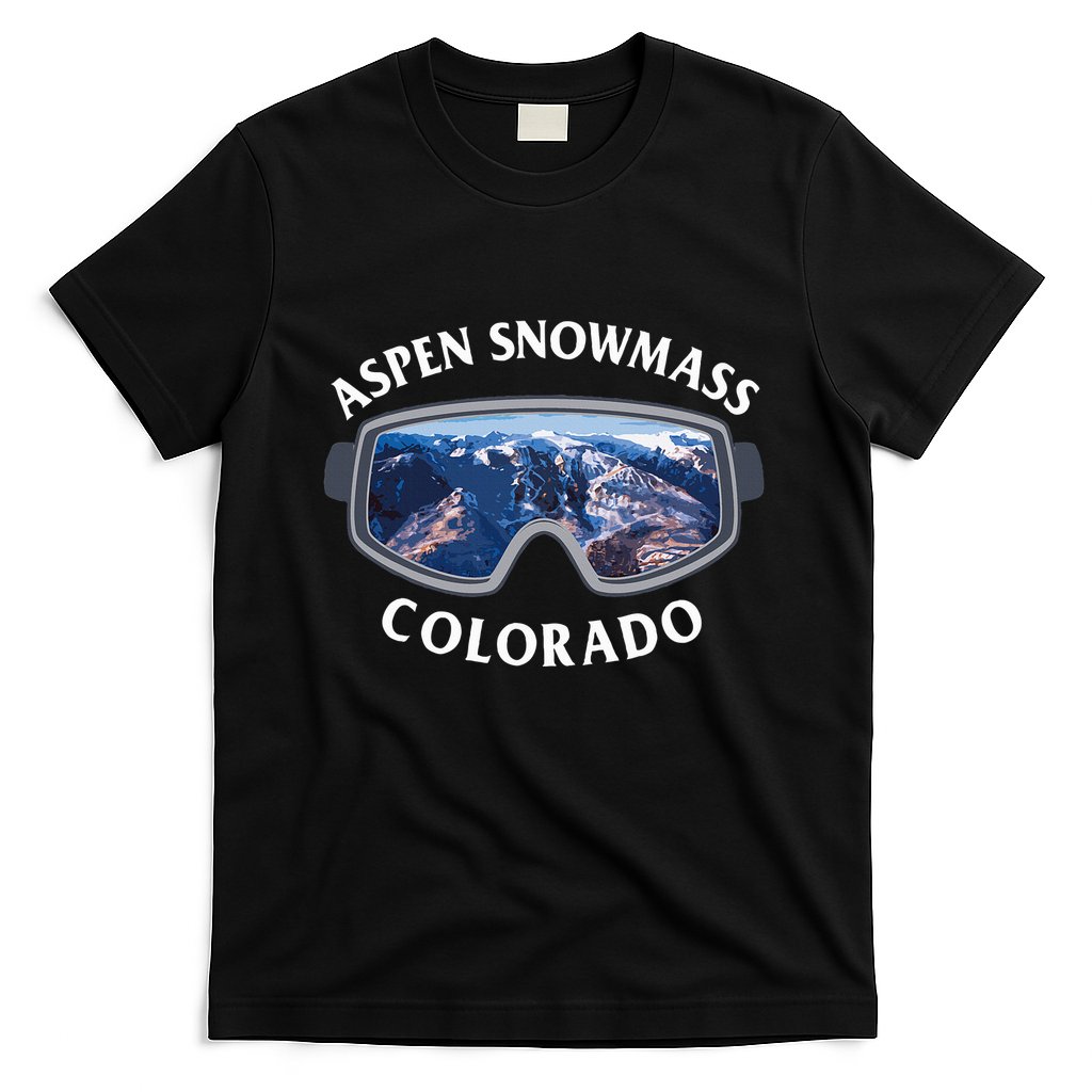 Aspen Snowmass Colorado Ski Snowboard T-Shirt