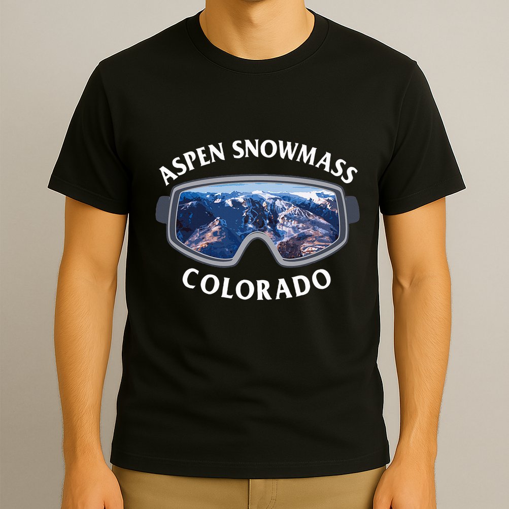 Aspen Snowmass Colorado Ski Snowboard T-Shirt