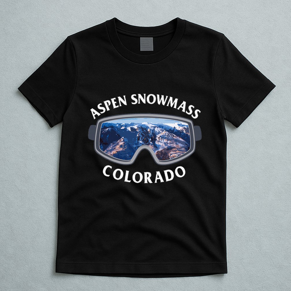 Aspen Snowmass Colorado Ski Snowboard T-Shirt