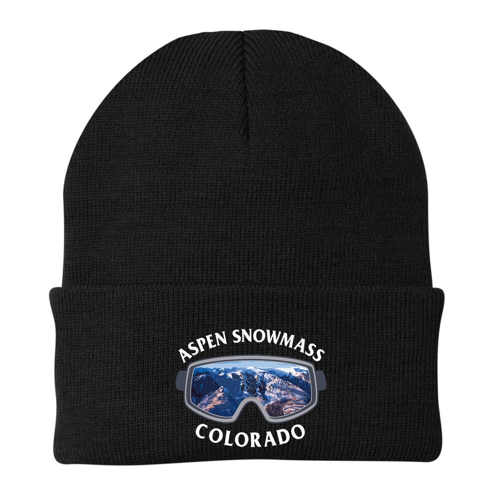Aspen Snowmass Colorado Ski Snowboard Beanie