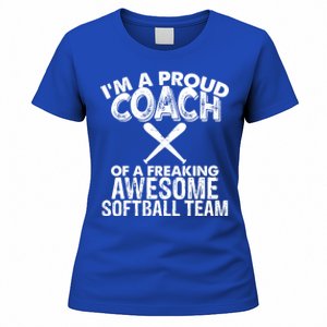 Appreciation Softball Coach Gift Women's T-Shirt