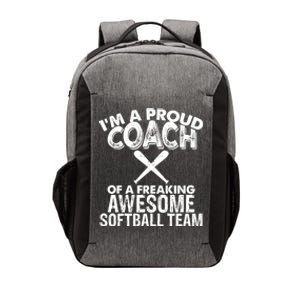 Appreciation Softball Coach Gift Vector Backpack