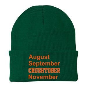 August September Crushtober November Knit Cap Winter Beanie