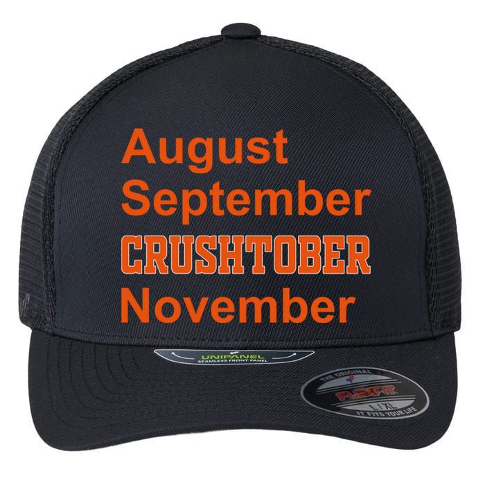 August September Crushtober November Flexfit Unipanel Trucker Cap