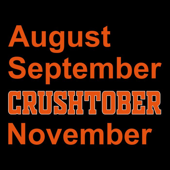 August September Crushtober November Cooling Performance Crew T-Shirt
