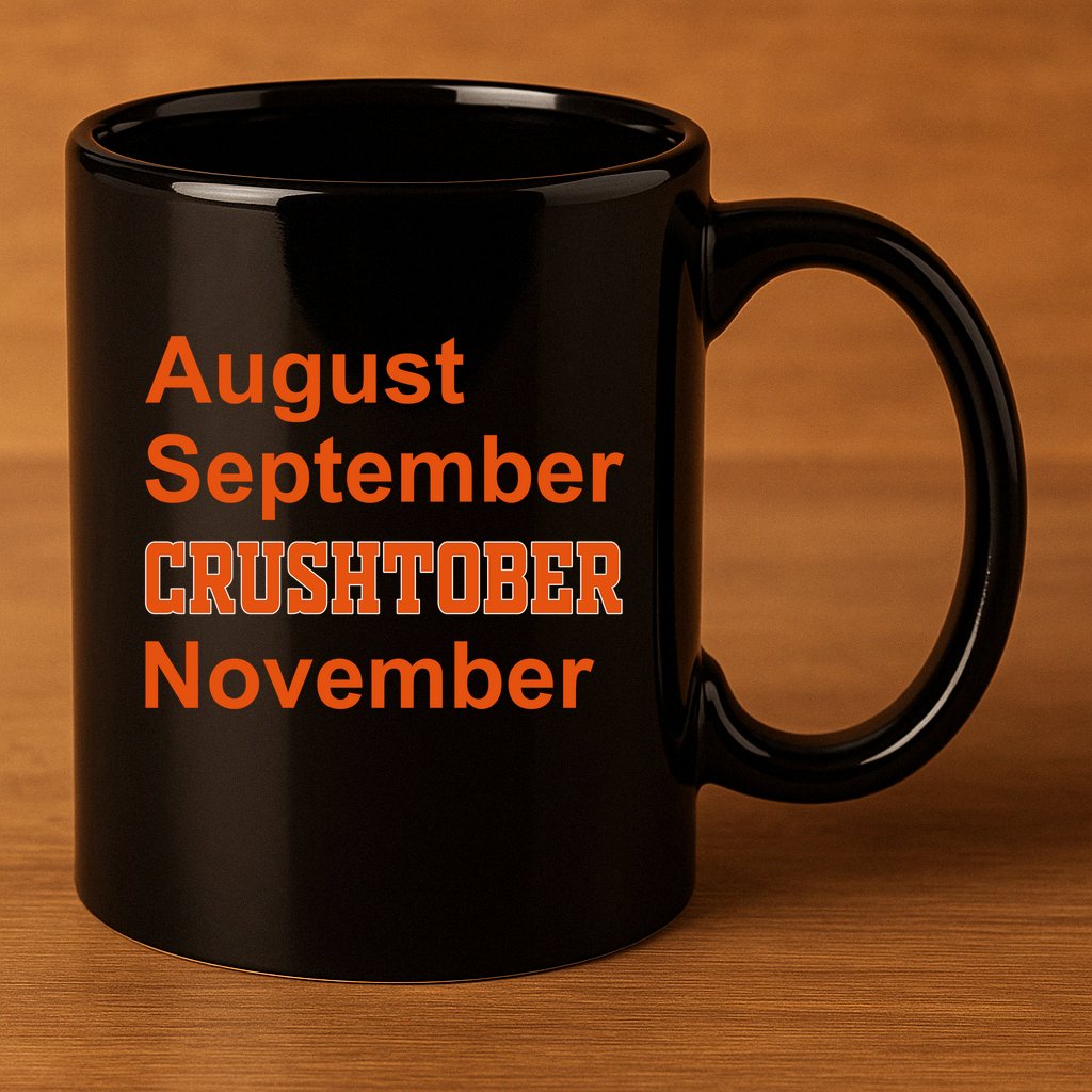 August September Crushtober November 11oz C Handle Ceramic Mug