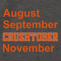 August September Crushtober November Vector Backpack