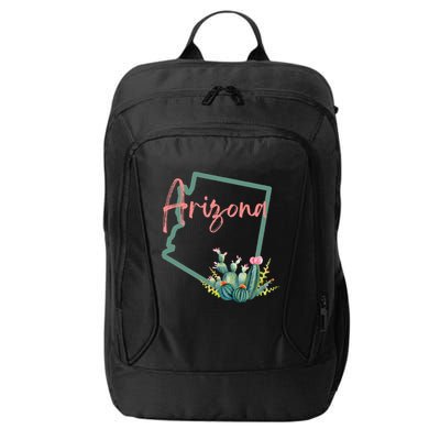 Arizona State Cactus Flowers City Backpack