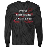 Attorney Santa Claus Merry Xmas Law Student Christmas Lawyer Tie-Dye Long Sleeve Shirt