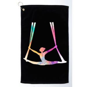 Aerial Silks Circus Yoga Platinum Collection Golf Towel