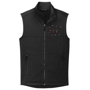 Aesthetic Squad Christmas Lights Happy Holiday Season Collective Smooth Fleece Vest