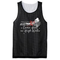 Appalachia Strong Come Hell Or High Water Mountain Nc Vn Tn Mesh Reversible Basketball Jersey Tank