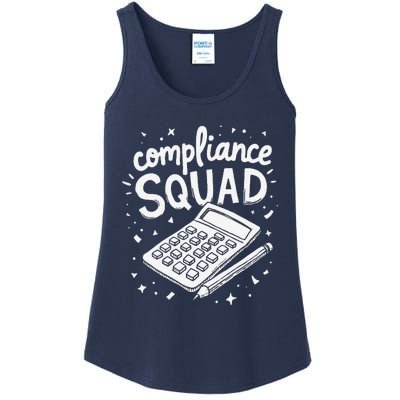 Auditor Squad Compliance Review Finance Auditor Ladies Essential Tank