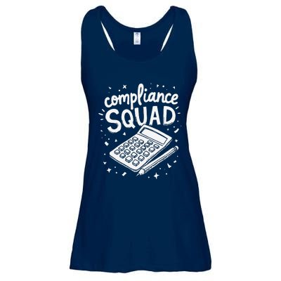 Auditor Squad Compliance Review Finance Auditor Ladies Essential Flowy Tank