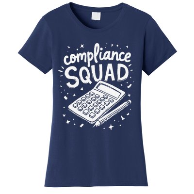 Auditor Squad Compliance Review Finance Auditor Women's T-Shirt