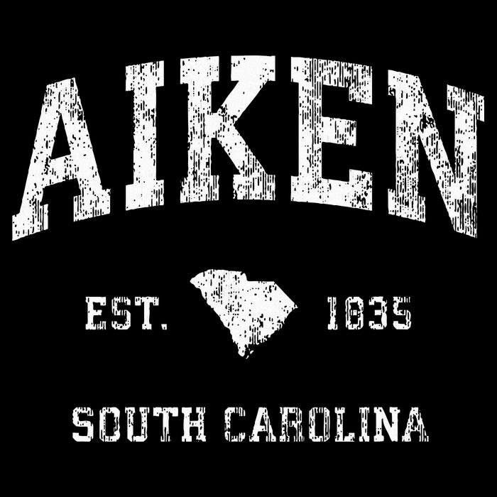 Aiken South Carolina Sc Vintage Athletic Sports Womens T-Shirt