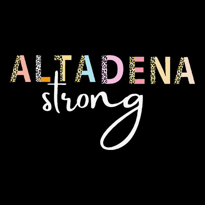Altadena Strong California Women Gift 16 in Basic Backpack