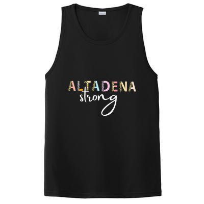 Altadena Strong California Women Gift PosiCharge Competitor Tank