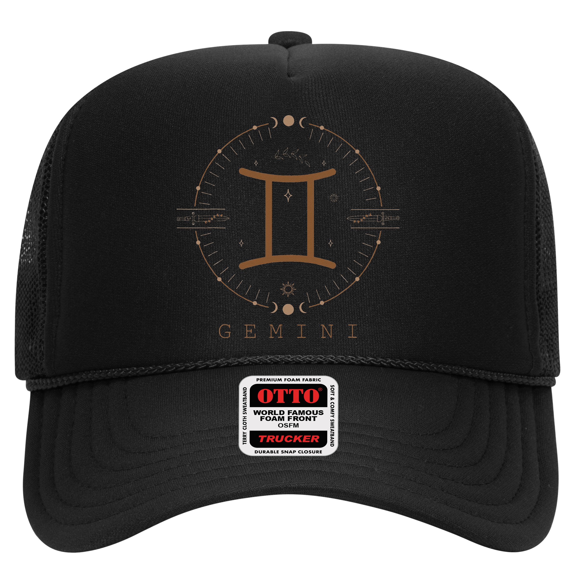 Astrological Stars Celestial Zodiac Sign Aesthetic Gemini Hat