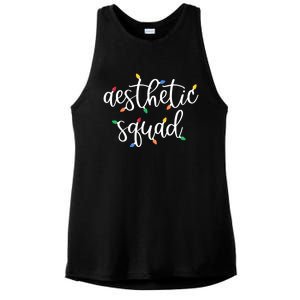 Aesthetic Squad Christmas Dealer Holiday Nurse Injector Gift Ladies PosiCharge Tri-Blend Wicking Tank