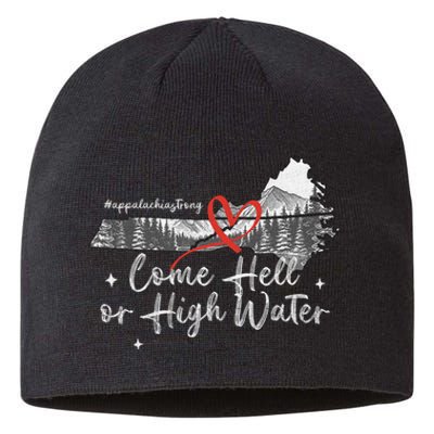 Appalachia Strong Come Hell Or High Water Mountain Nc Vn Tn Sustainable Beanie