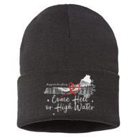 Appalachia Strong Come Hell Or High Water Mountain Nc Vn Tn Sustainable Knit Beanie